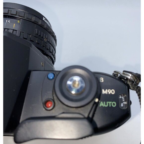 NIKON EM 35mm SLR Film Camera Series E 50mm 1:1.8 Lens Case Strap Untested - Picture 8 of 16